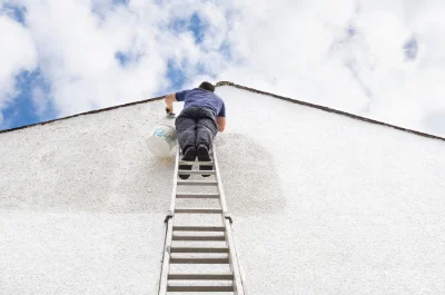 Peinture extérieure à Saint-Lamain — façades et ravalement